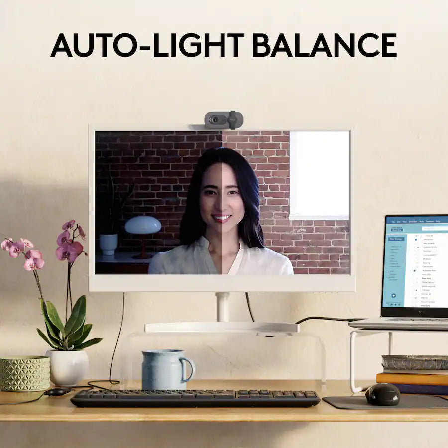 Logitech - Brio 100 1080p Full HD
