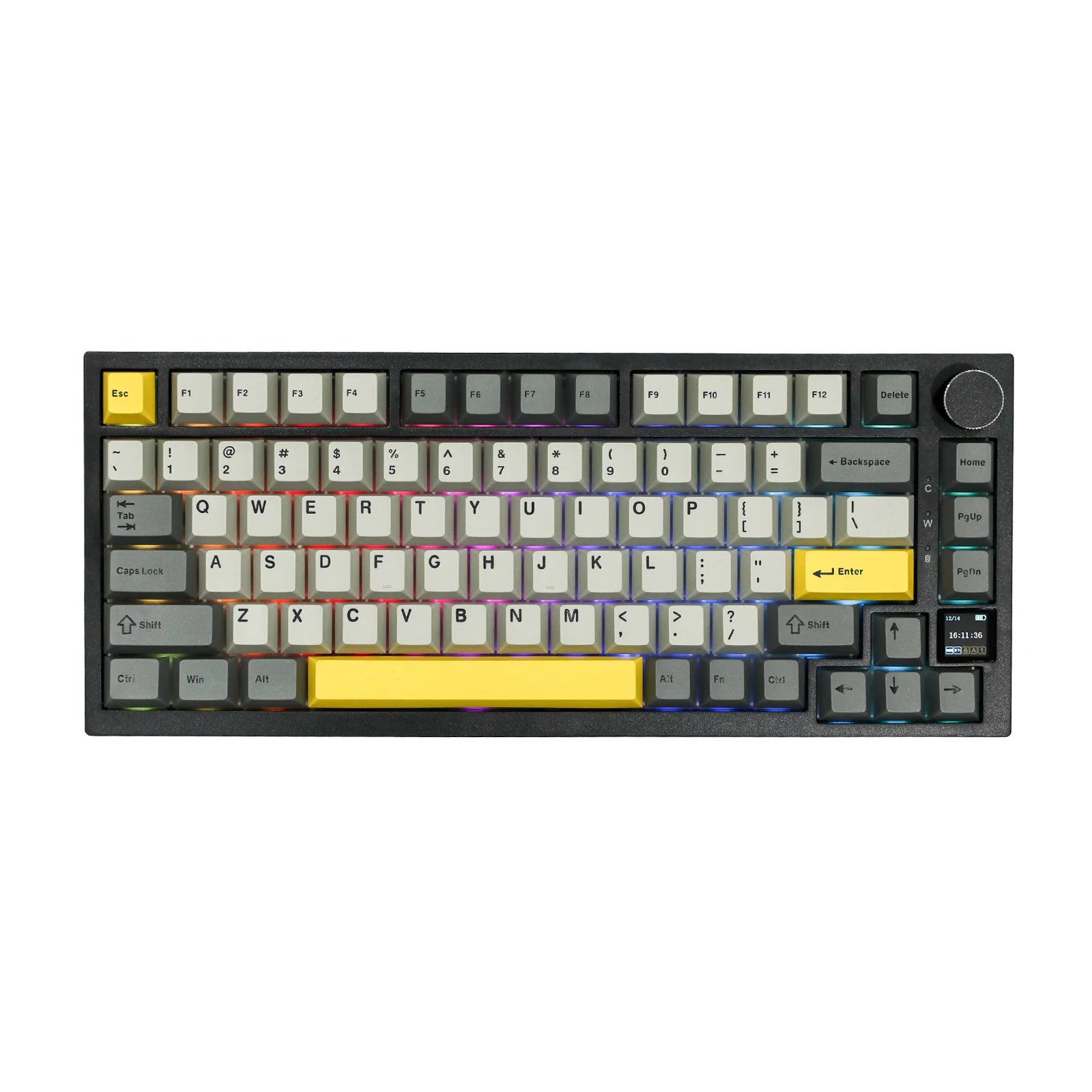 Ajazz Ak820 Pro - Teclado Mecánico Inalambrico Con Pantalla