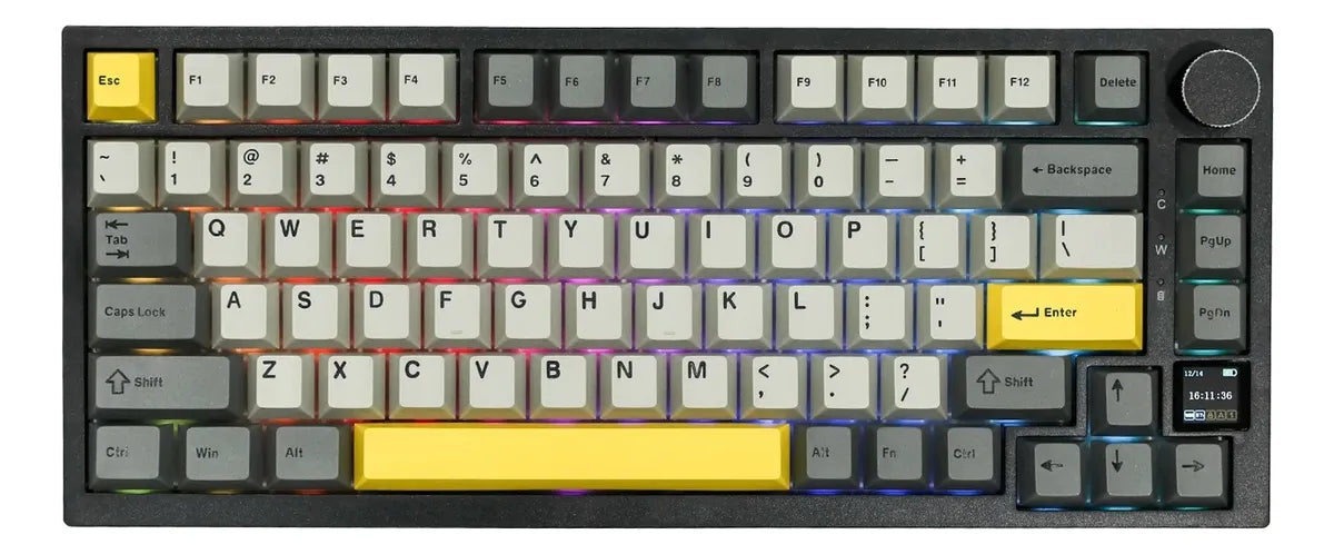 Ajazz Ak820 Pro - Teclado Mecánico Inalambrico Con Pantalla