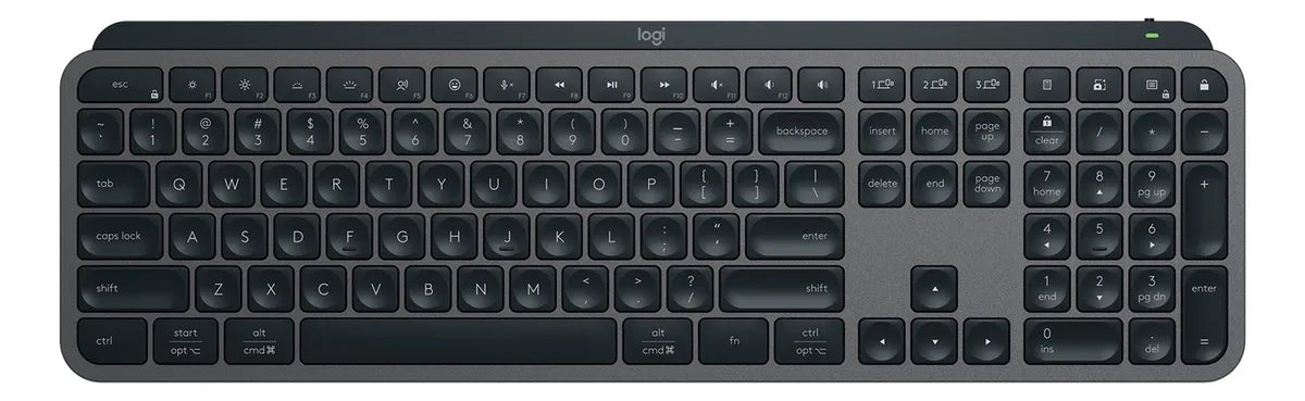 Logitech Mx Key S - Teclado Inalambrico, Retroiluminado