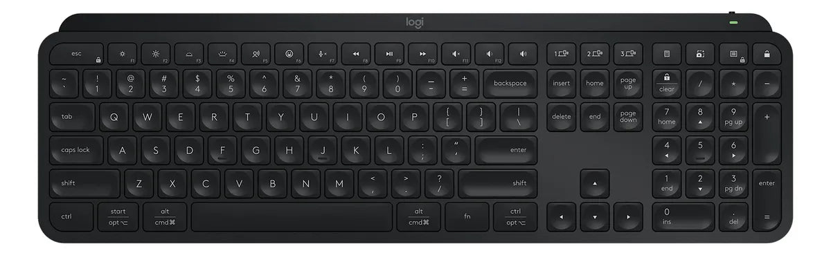 Logitech Mx Key S - Teclado Inalambrico, Retroiluminado