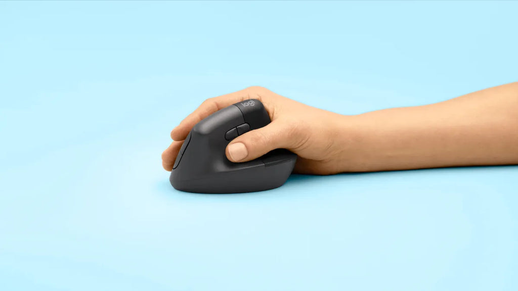 Logitech Lift Mouse Ergonómico Vertical Derecho Grafito