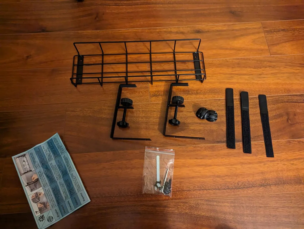 Bandeja Organizador De Cables De Escritorio, Gestión Cables